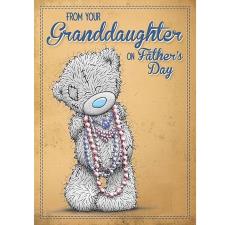 From Your Granddaughter Me to You Bear Fathers Day Card Image Preview